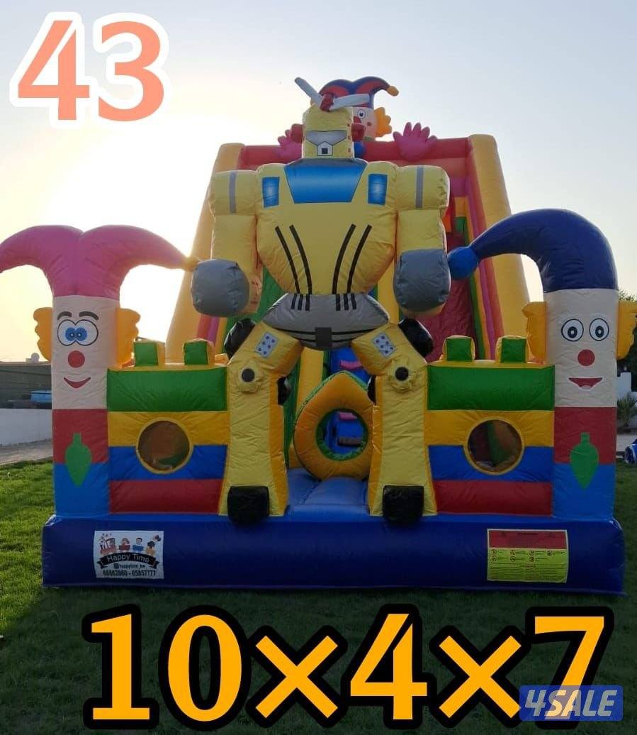 نطاطيات والعاب للتأجير0