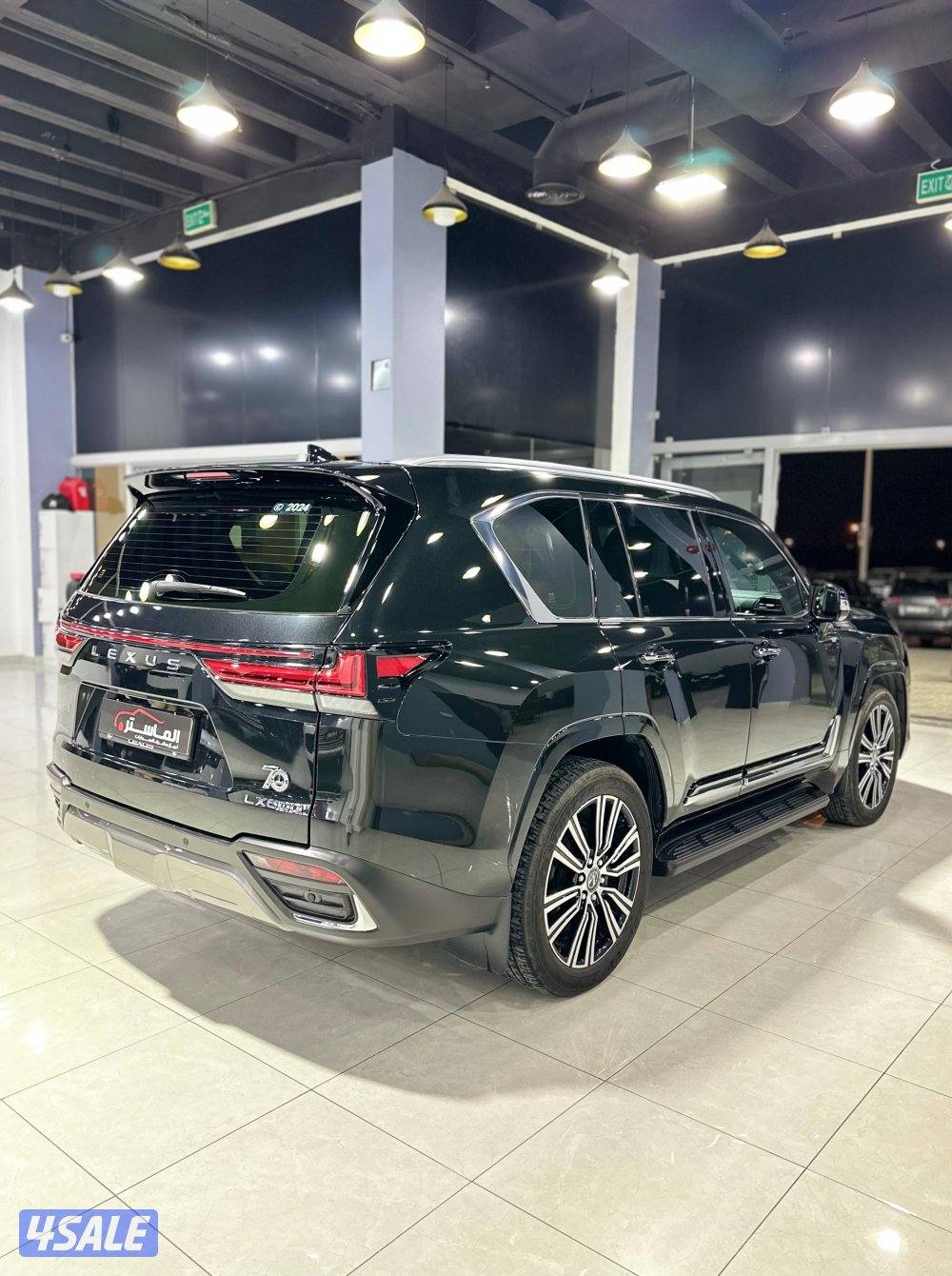 لكزس LX 600 الساير موديل 2024 عداد 455