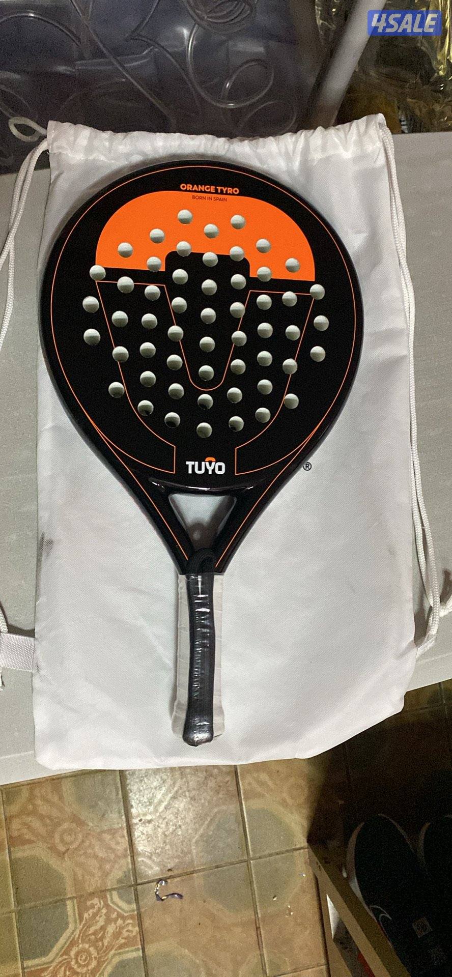 Brand new-TUYO Orange Tyro Padel. جديد-مضرب تيو أورنج تايرو0