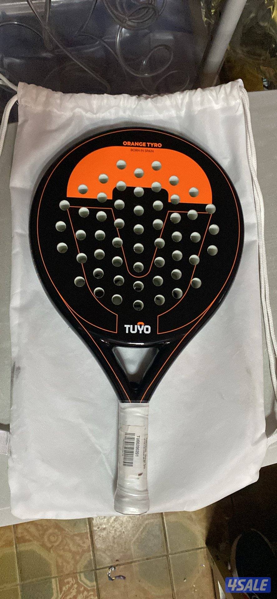 Brand new-TUYO Orange Tyro Padel. جديد-مضرب تيو أورنج تايرو1