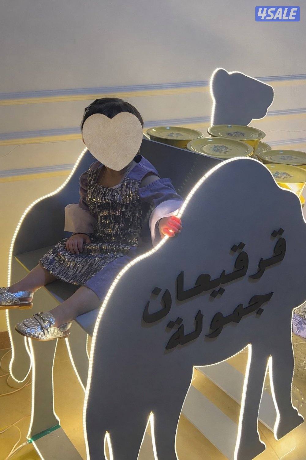 مجسم للقرقيعان على شكل جمل2