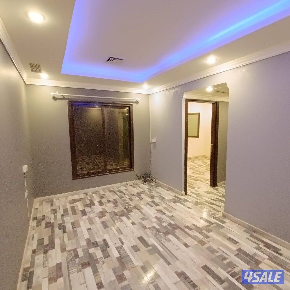 شقةغرفةصالةتشطيب جديد حمام مطبخ كويتين فقط تكيف سنترال مصافط متوفرة1