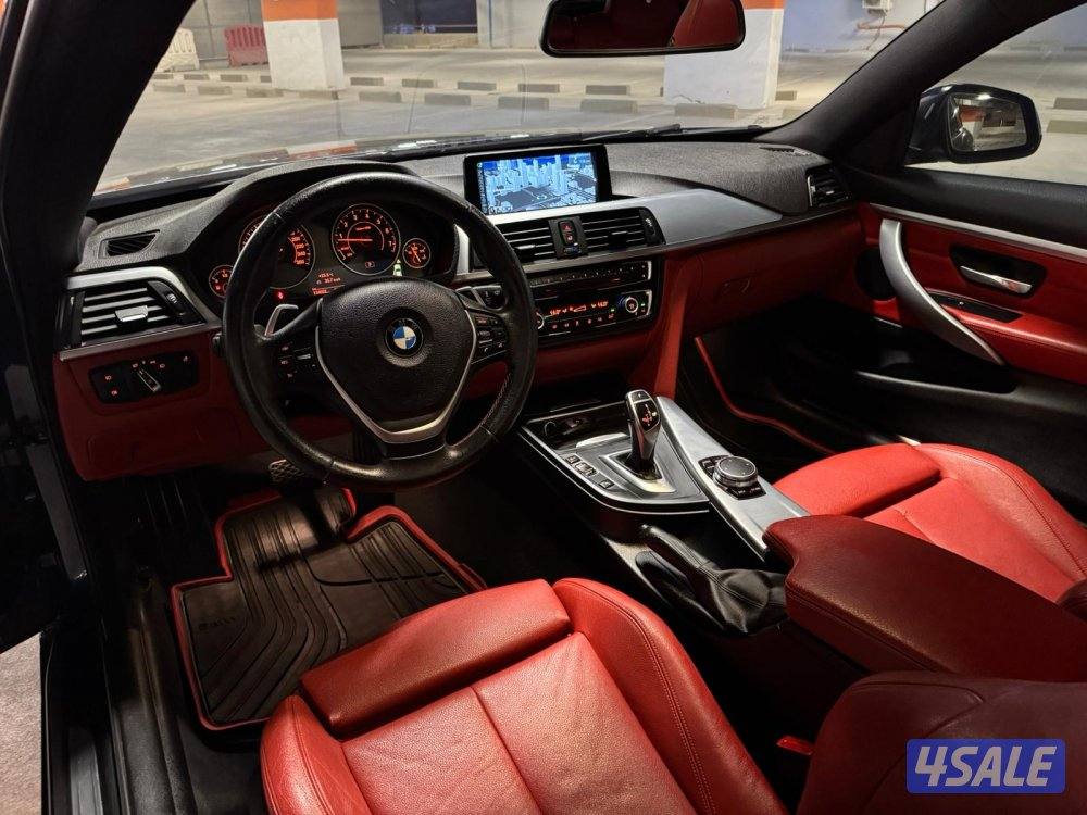 للبيع BM428i 2016 مواصفات خاصة داخليه حمرا  سبورت بكچ9