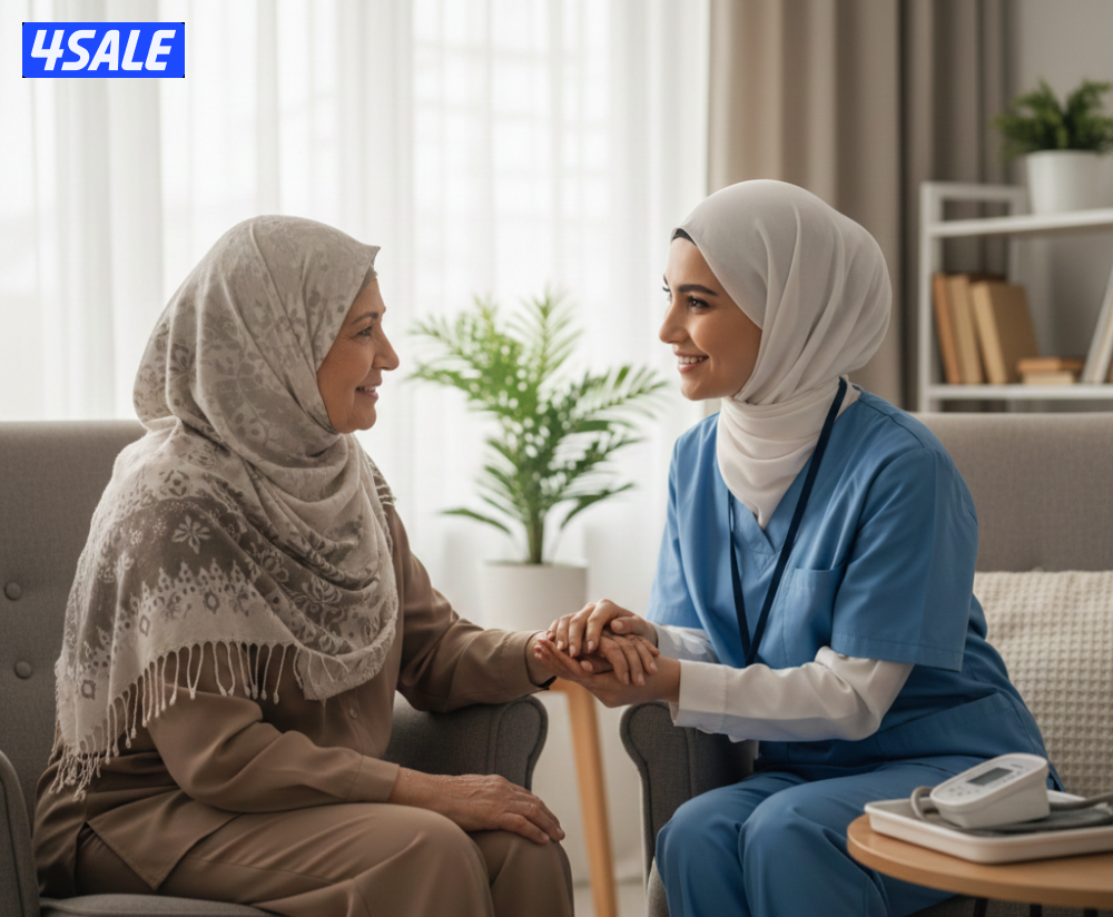 خدمات تمريض منزلي كبار سن ،اطفال ،حوامل ،امراض مزمنة،غيار جروح ،حقن0