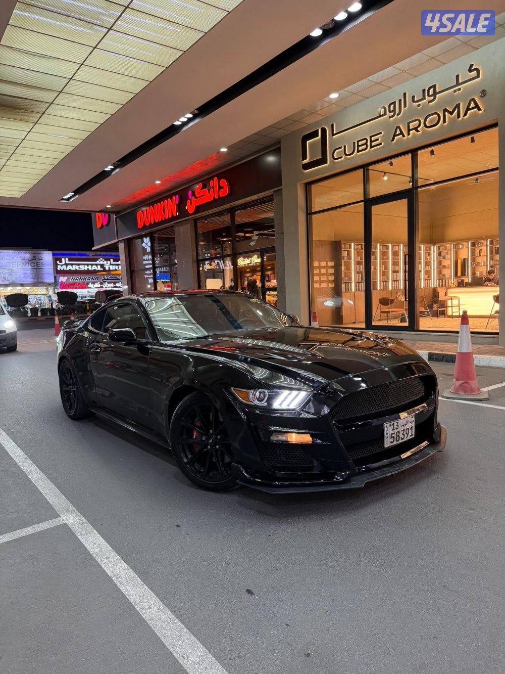 للبيع موستنق 5.0 قير عادي اعلى مواصفات بريميوم بحالة الوكالة شرط الفحص4