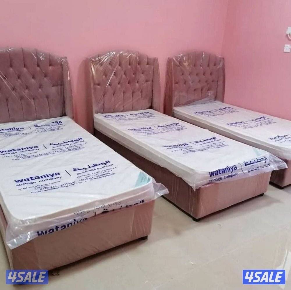 ، سراير طبيه مضغوطه مع الفرش للبيع3