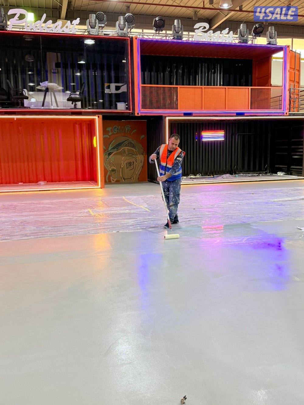 مايكروسمنت ابو مريم لجميع انواع الصبغ الدخلي والخارجي وتركيب ورق الجدر7