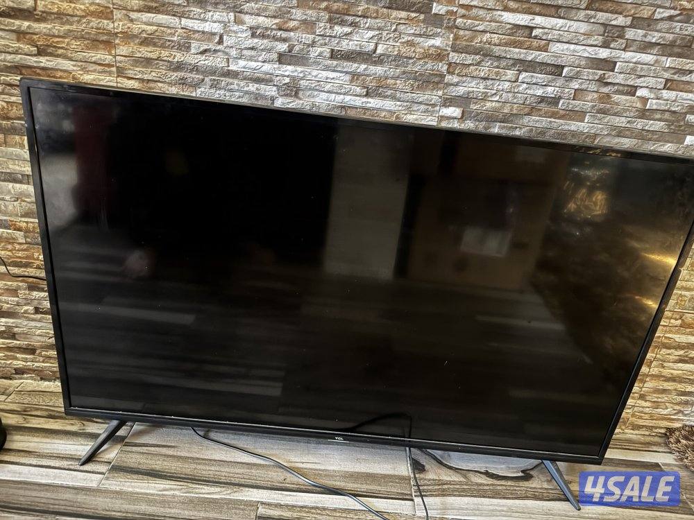 تلفزيون tcl سمارت مستعمل نظيف بحاله ممتازه 50بوصه1