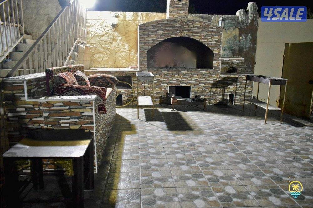 للايجار اليومي استراحة VIP في الهجن صالة العاب وجلسات خارجية وشلالات6