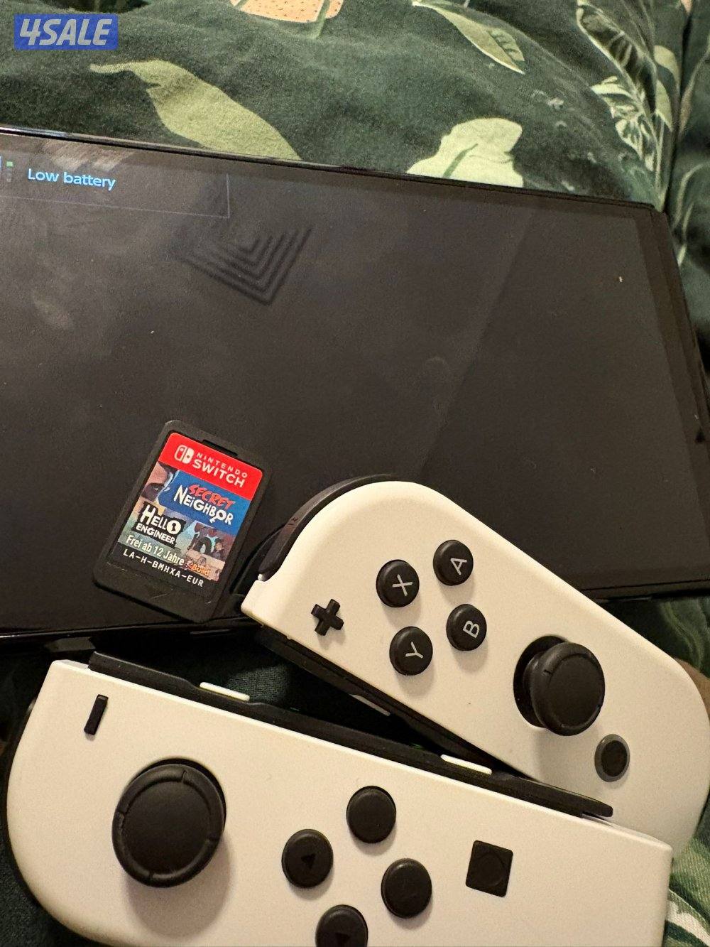 نايتندو سويتش نظيفة للبيع معها العاب2