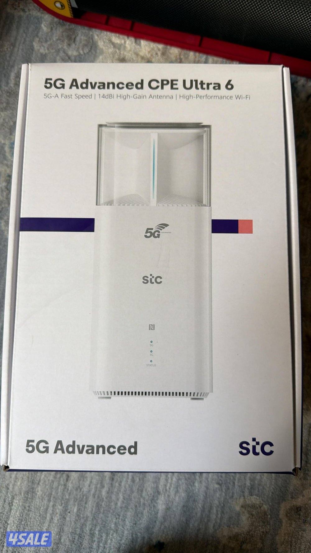 للبيع راوتر cpe 6 ultra stc فقط stc استعمال خفيييف جدااا مع كامل اغراض1