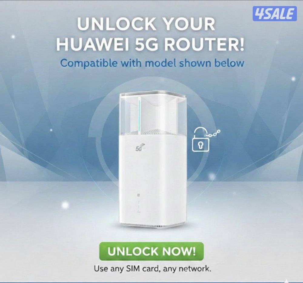 5G Router unlocking and sales2
