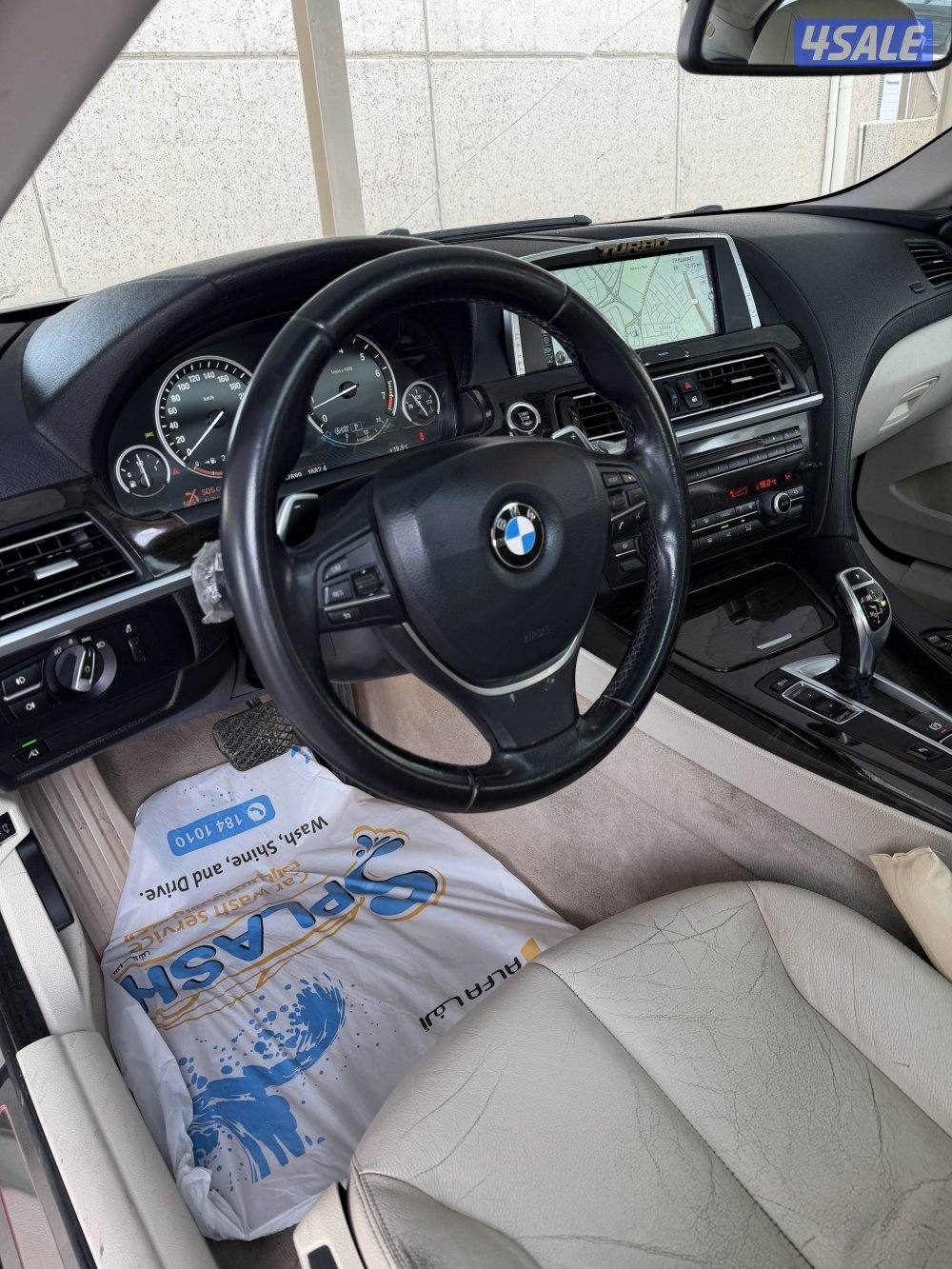 بي ام 640 تيربو 6 سلندر شرط الفحص بالكامل صبغ الوكالة5