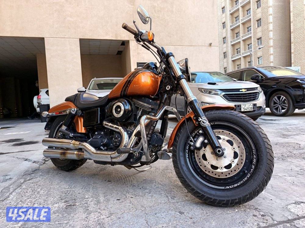 Harley Davidson Fatbob 2014 Model - Expat Owned - less than 10,000 kms0