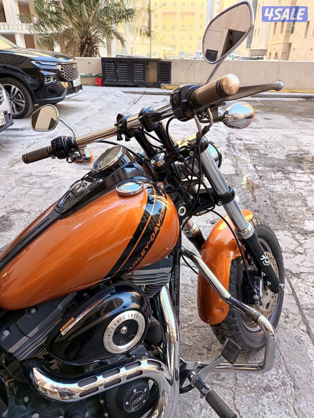 Harley Davidson Fatbob 2014 Model - Expat Owned - less than 10,000 kms1