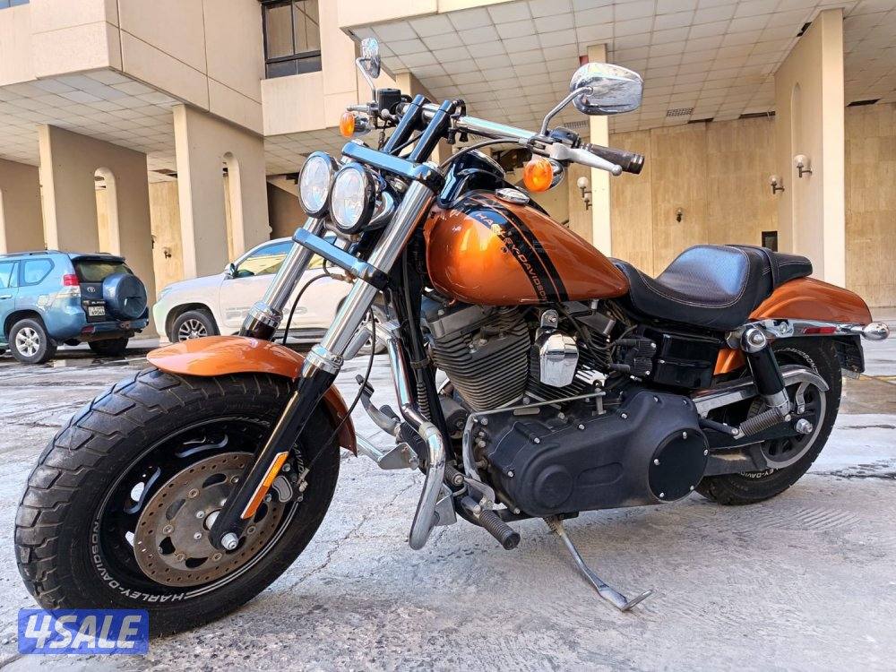 Harley Davidson Fatbob 2014 Model - Expat Owned - less than 10,000 kms2