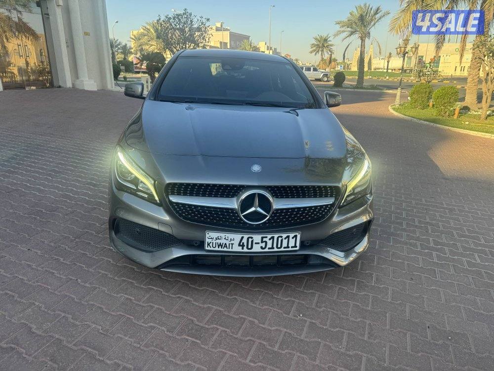 مرسيدس CLA250 موديل 2018 ماشي 64 الف شرط الفحص صبغ وكالة بحالة ممتازة0
