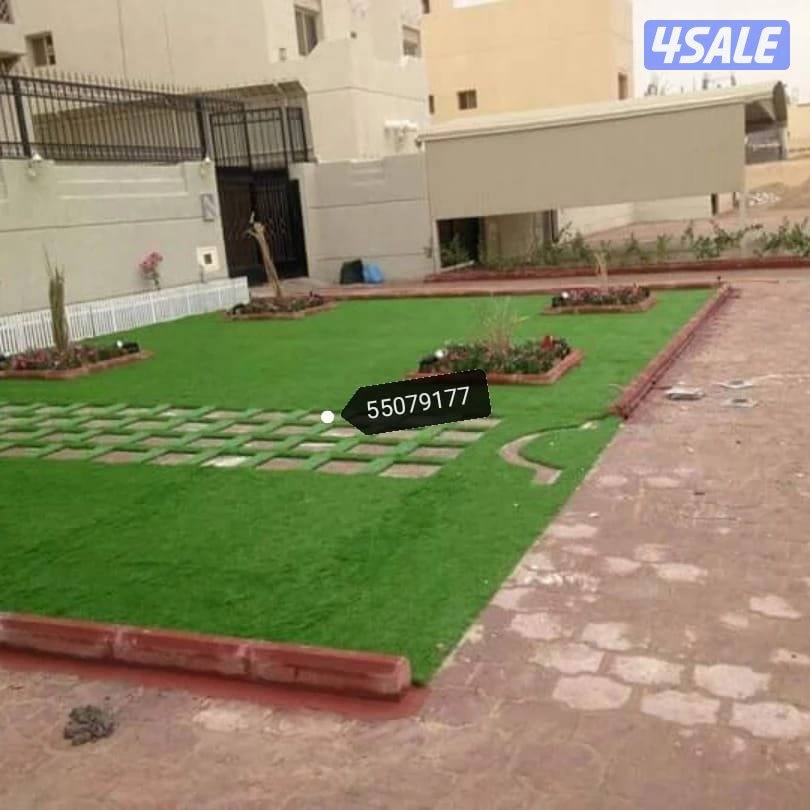 للبيع ثيل صناعي وتنسيق حدائق وزرعت ثيل طبيعي0