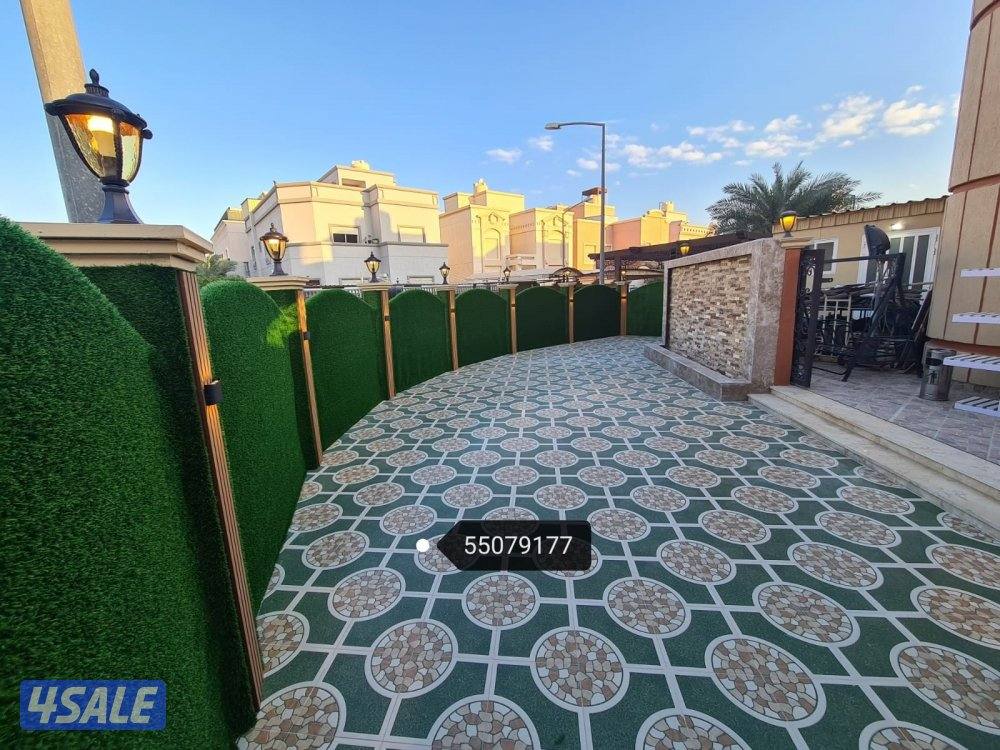 للبيع ثيل صناعي وتنسيق حدائق وزرعت ثيل طبيعي2