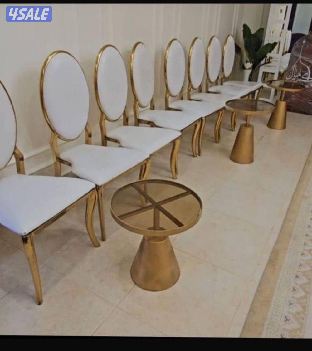 تاجير كراسي وطاولات تظبيط حفلات الكويت4