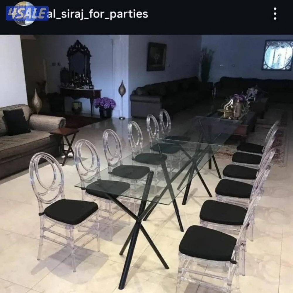 تاجير كراسي وطاولات تظبيط حفلات الكويت6
