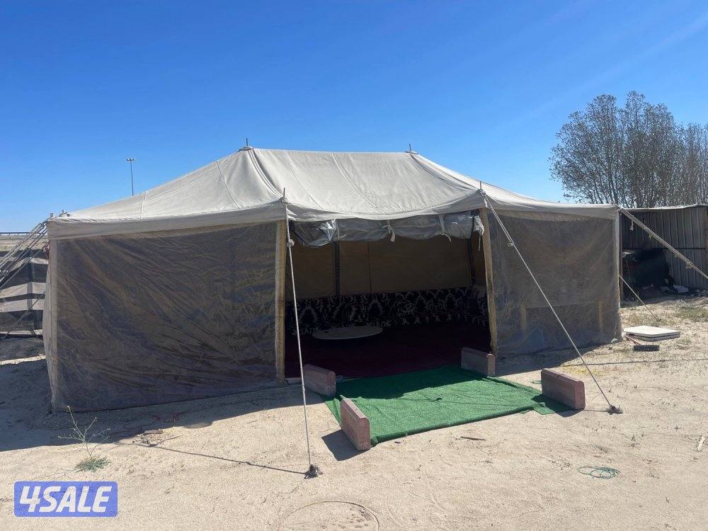 للبيع خيمة 4/7 ثلاث طبقات جملون مع الفرش والفرش جديد3