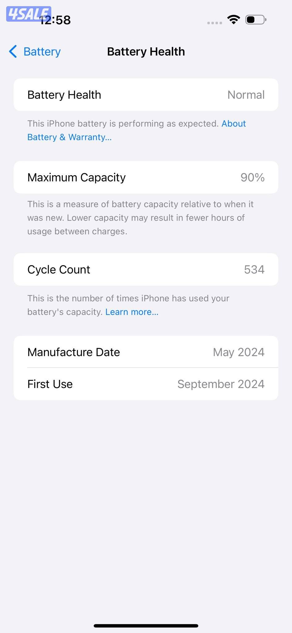 ايفون 15 برو ماكس 256 جيجا تيتانيوم مستعمل كالجديد iPhone 15 Pro Max9