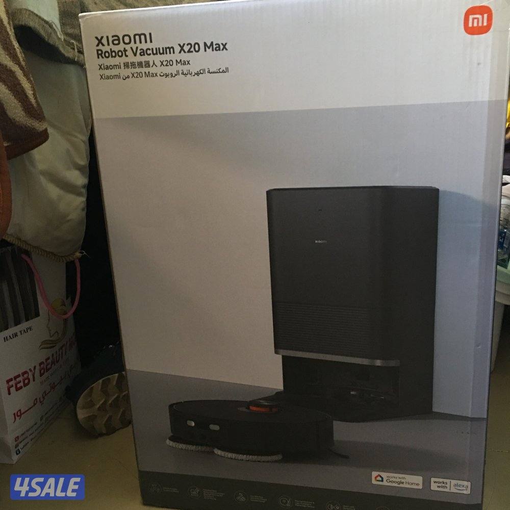 مكنسة كهربائية من xiaomi Robot Vacuum x20 Max جديدة0