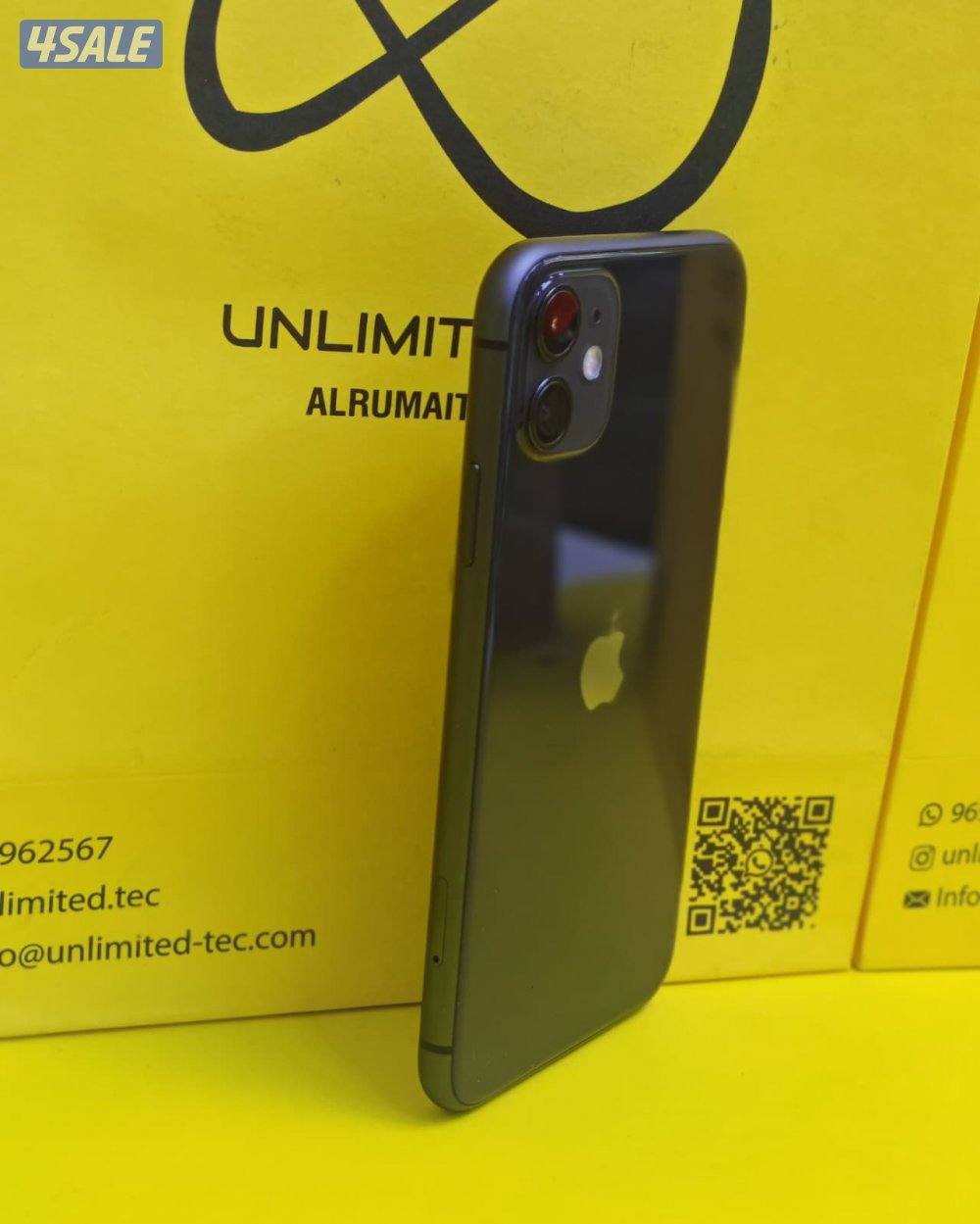 ايفون 11 – 128 جيجا – أسود بطارية 89% مستعمل كالجديد iPhone 11 128GB3
