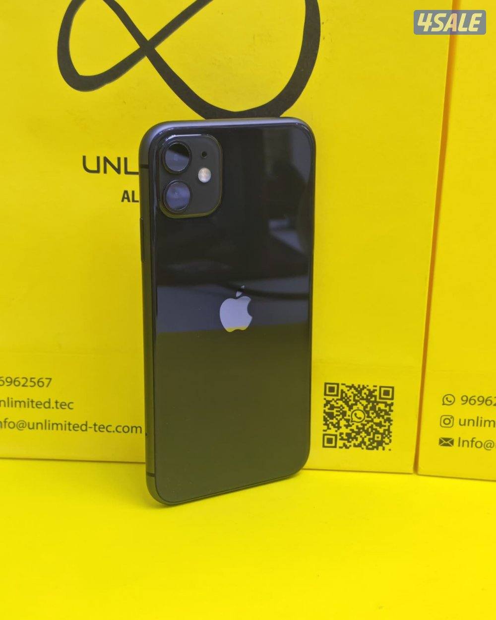 ايفون 11 – 128 جيجا – أسود بطارية 89% مستعمل كالجديد iPhone 11 128GB4