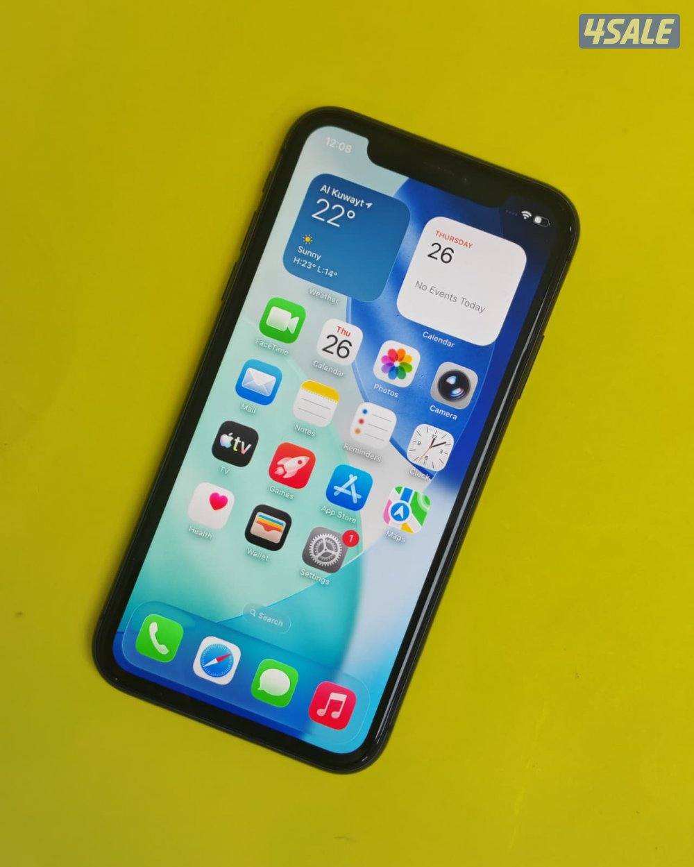 ايفون 11 – 128 جيجا – أسود بطارية 89% مستعمل كالجديد iPhone 11 128GB5