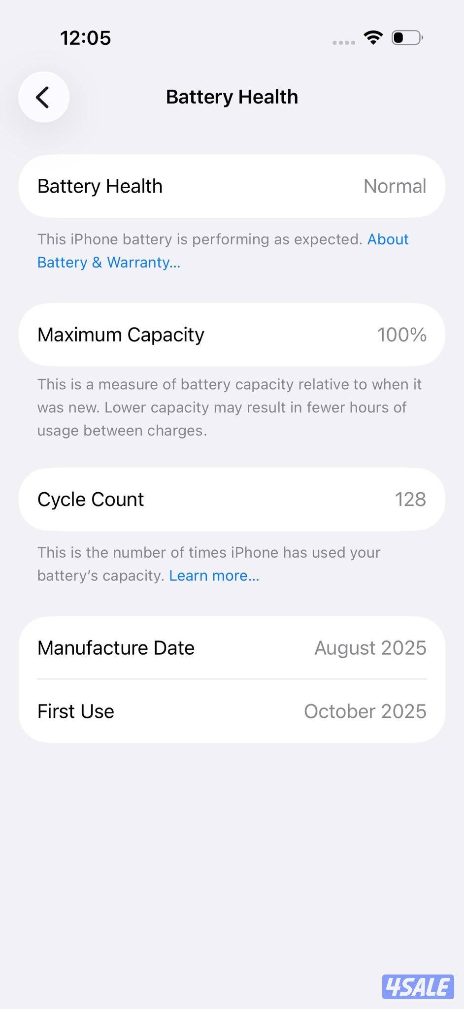 ايفون 17 512 جيجا أزرق بطارية 100% مستعمل كالجديد iPhone 17 Mist Blue3