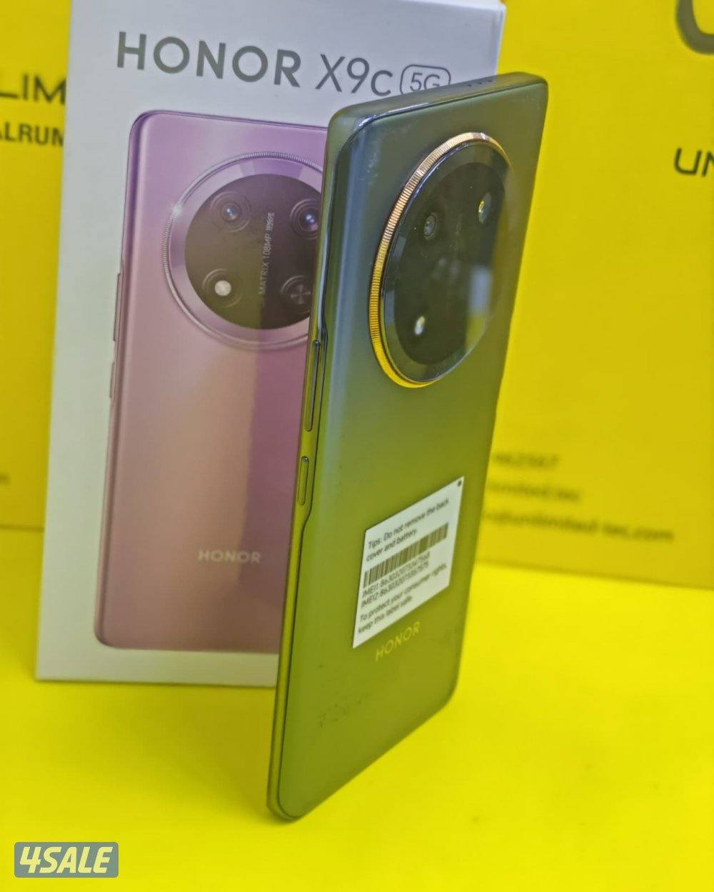 هونر X9c 5G – ذاكرة 256 جيجا أسود تيتانيوم مستعمل كالجديد Honor X9c 5G8