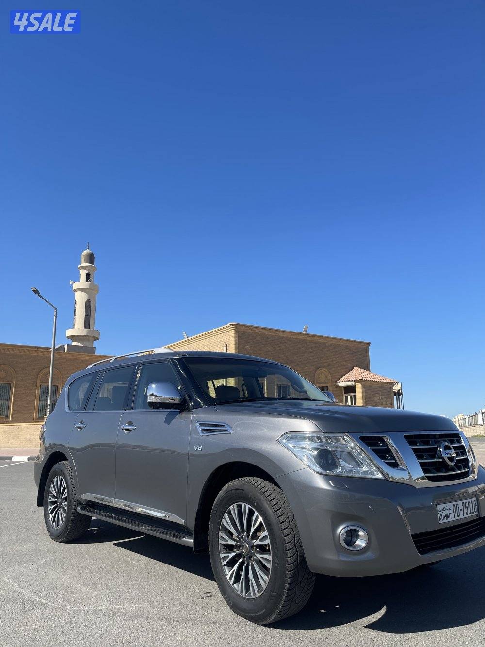 للبيع باترول بلاتنبوم 2016شرط الفحص بالكامل ماعدا بدي قطعه وحده فقط1