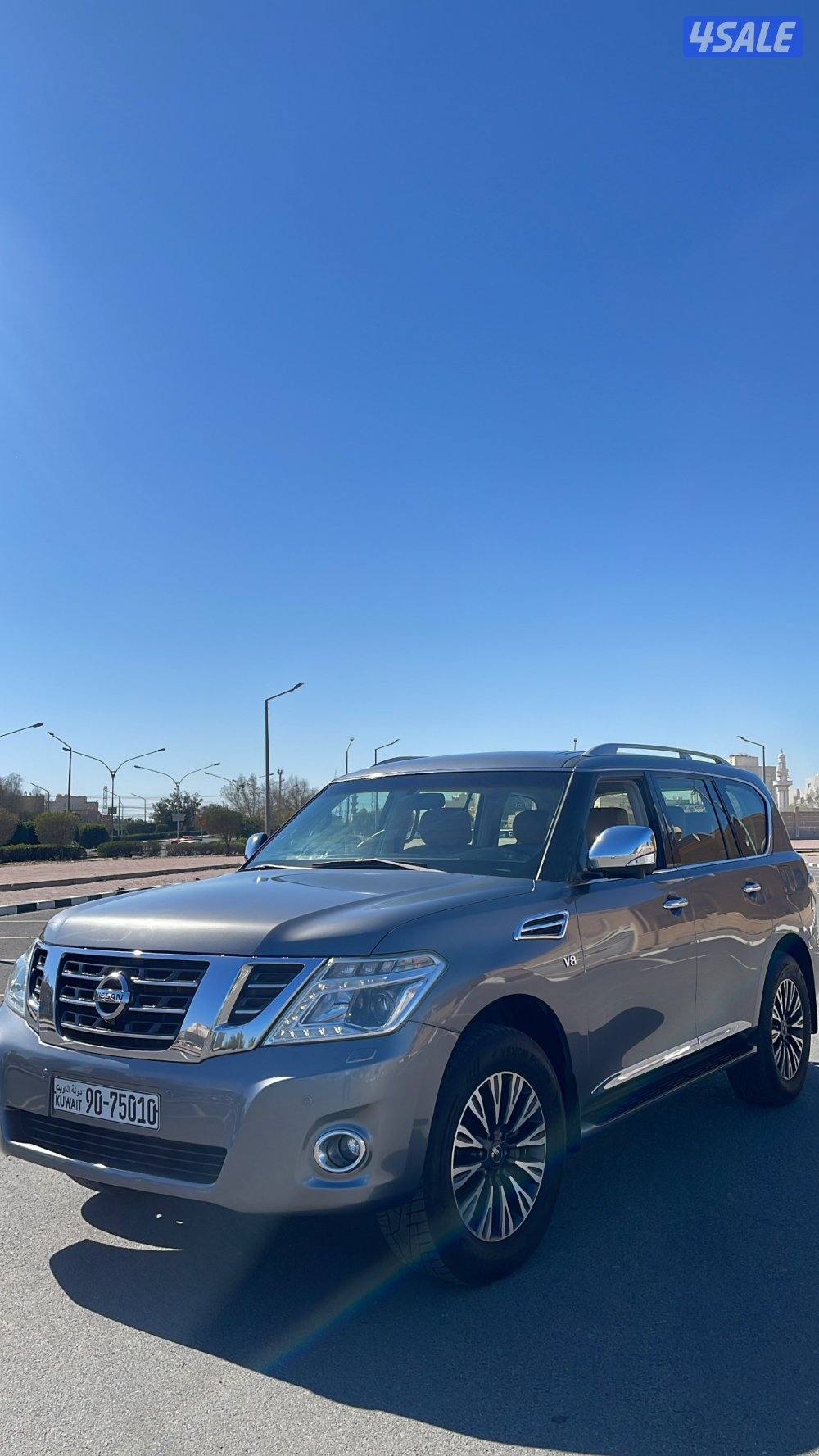 للبيع باترول بلاتنبوم 2016شرط الفحص بالكامل ماعدا بدي قطعه وحده فقط2