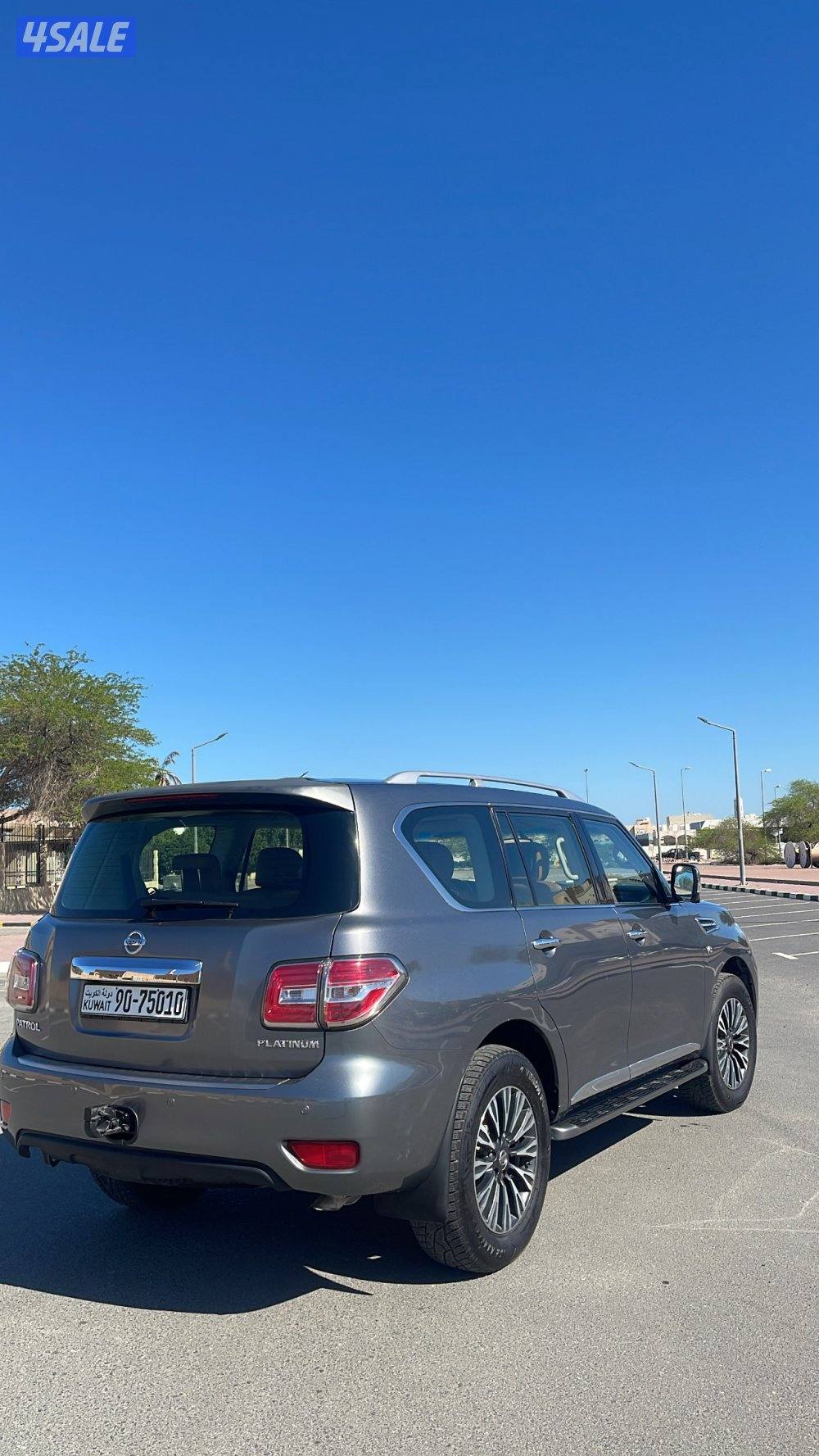 للبيع باترول بلاتنبوم 2016شرط الفحص بالكامل ماعدا بدي قطعه وحده فقط4