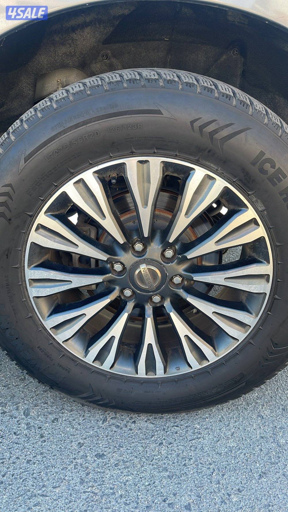 للبيع باترول بلاتنبوم 2016شرط الفحص بالكامل ماعدا بدي قطعه وحده فقط8