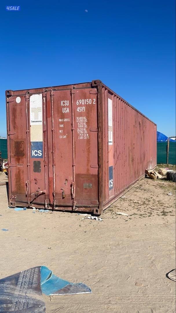 لبيع كونتينر 40قدم 12متر ارتفاع عالي1