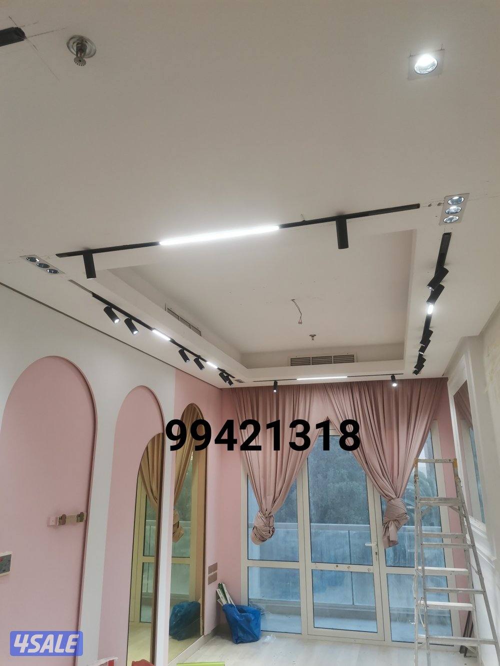 فنی کھرباء باکستانی تمديد تركيبات مخفي لايت بروفايل لايت مقناطیسى لايت9