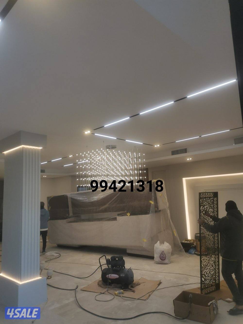 فنی کھرباء باکستانی تمديد تركيبات مخفي لايت بروفايل لايت مقناطیسى لايت11