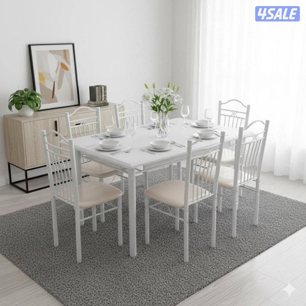 طاولات طعام خشب متوفر طاولات ست كراسي متوفر طاولات الاربع كراسي0