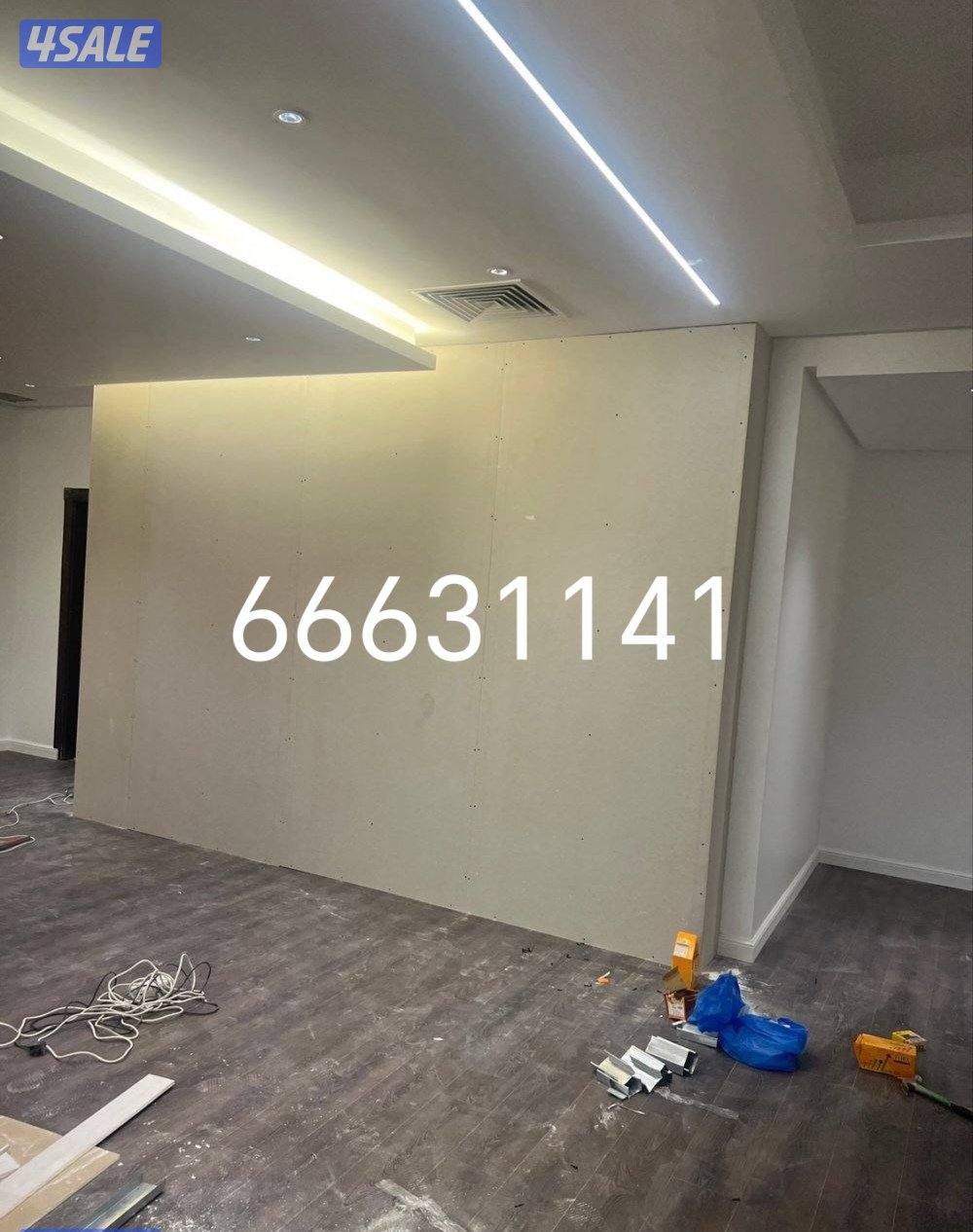 لدينا تركيب ورق جدران تركيب ديكورات وتركيب قواطع حبس أمبرد5