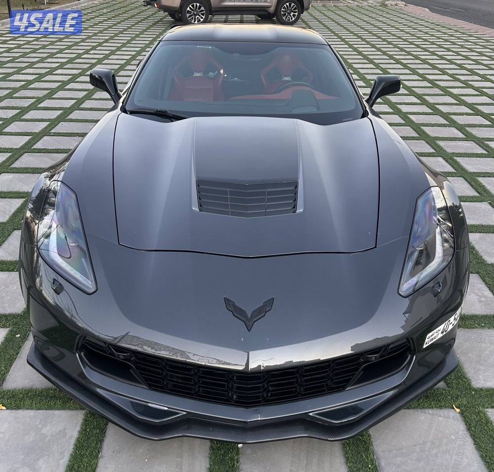 كورفيت c7 / قراند سبورت / 2017 / عداد 104/ صبغ الوكاله شرط الفحص11