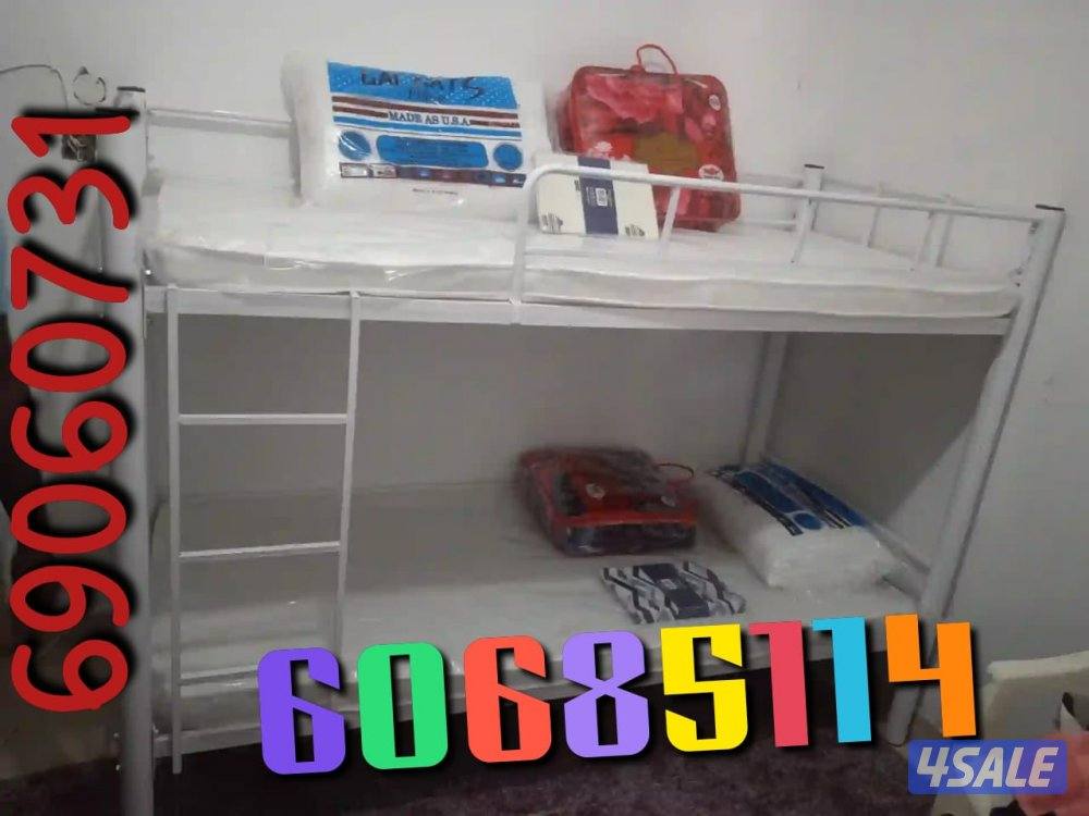 سرير سنجل +سرير دبل سرير  جميع القياسات دواشق طبيه جميع القياسات مخده7