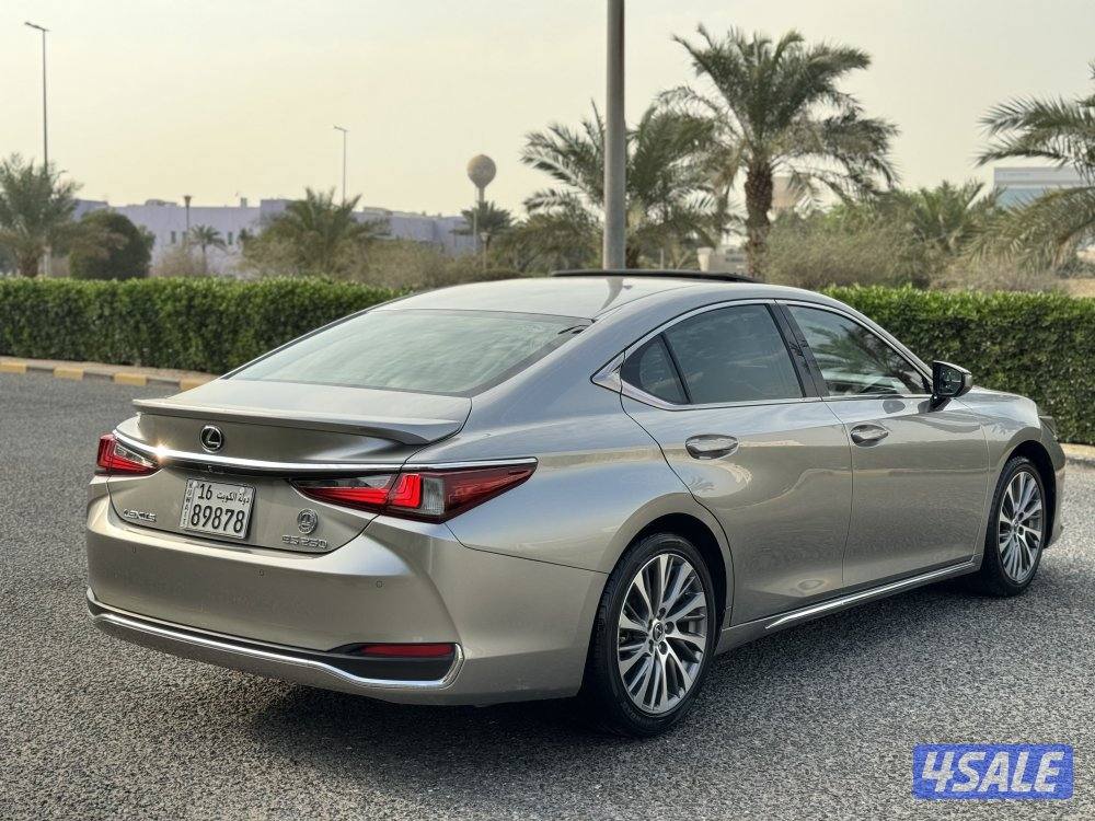 لكزس ES250 موديل 2019 بحاله الوكاله صبغ الوكاله3