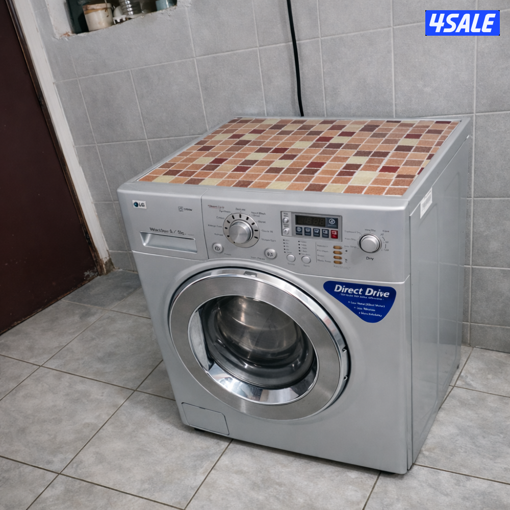 غساله ال جي تنشيف كامل بحاله ممتازه2