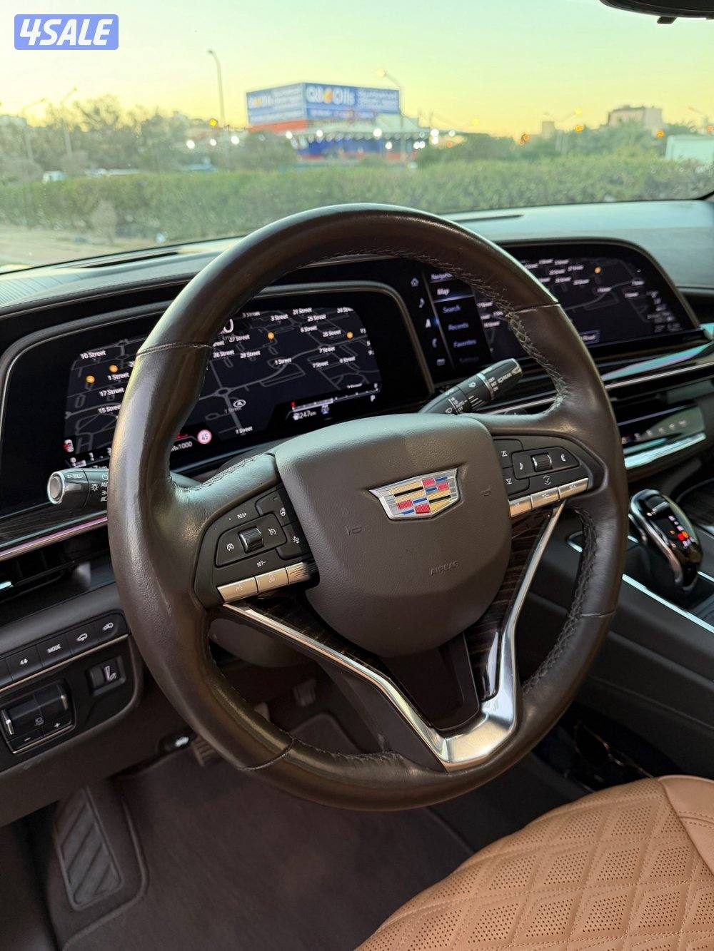كاديلاك اسكاليد صبغ الوكالة 2022 تحت الكفالة صيانة مجانية7