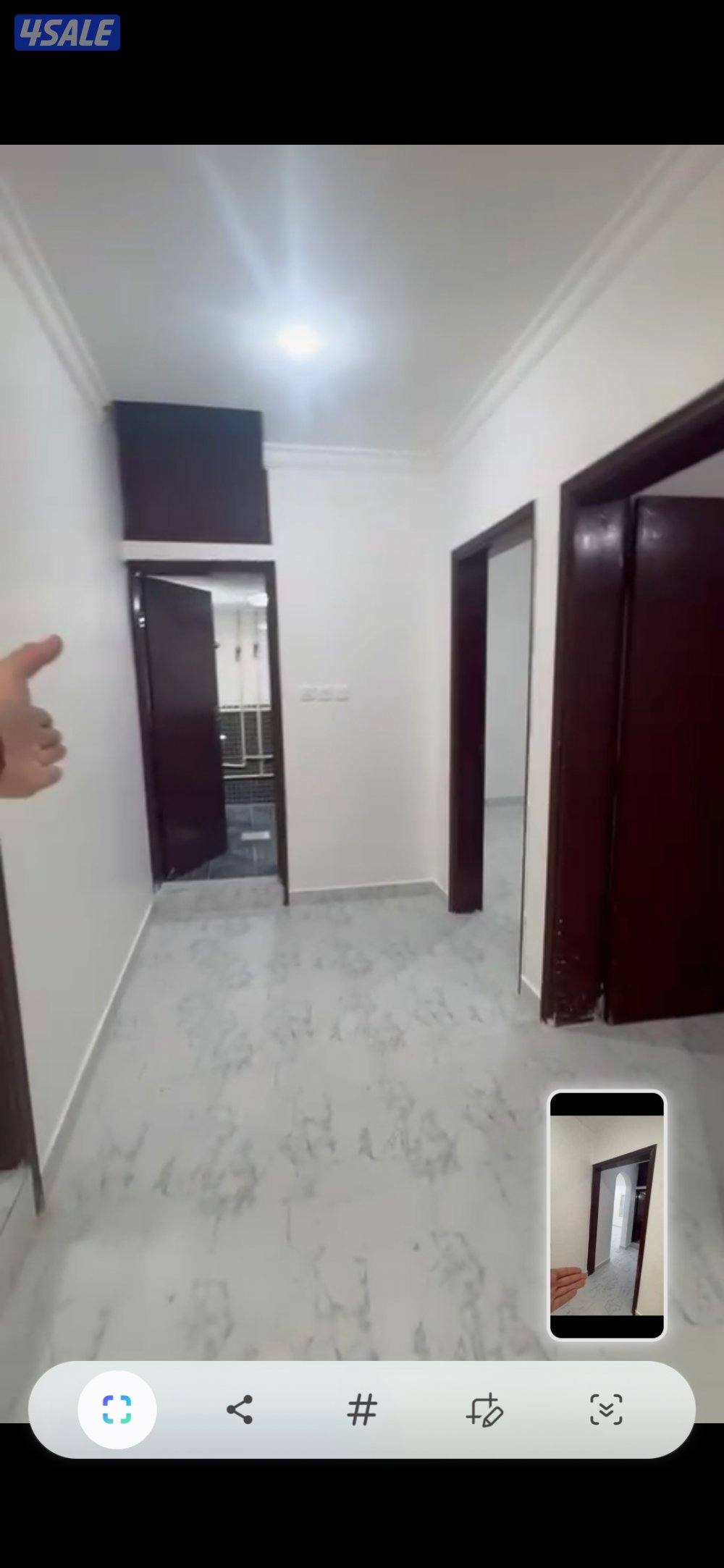 للإجار شقه ٣ غرف و صاله ودورتين مياه2