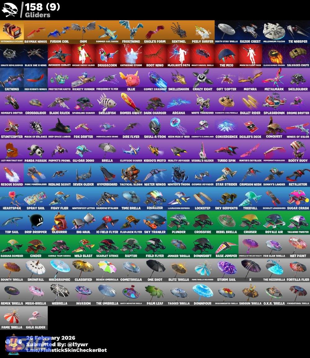 حساب نادر من السيزون الثالث او الرابع وفيه اشياء نادره4