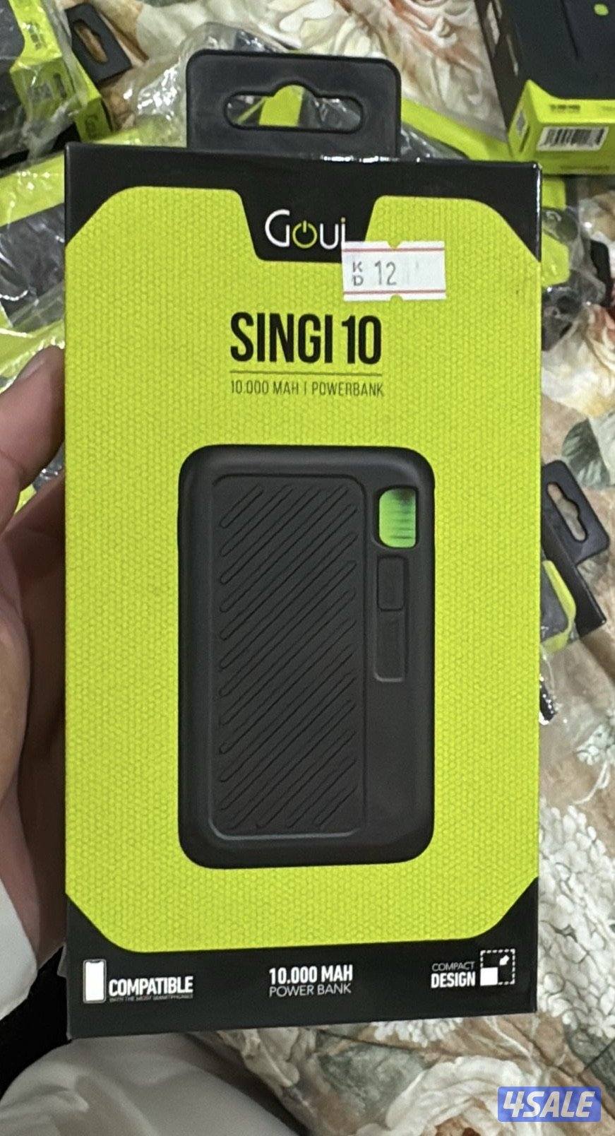 🔋 باور بنك Goui أصلي 10000mAh شحن سريع ⚡️ (جديد بالكرتون - كميه محدوده)5